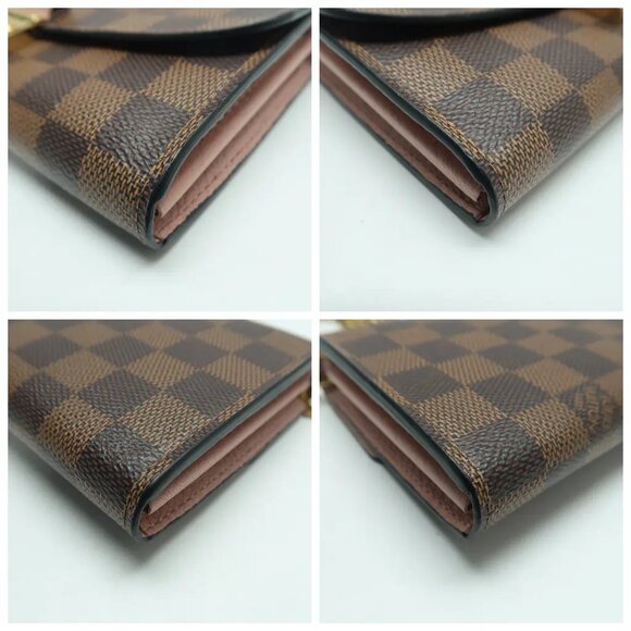 Louis Vuitton Croisette Brown Damier Ebene Canvas Shoulder Bag 880-052825 - Picture 5 of 12